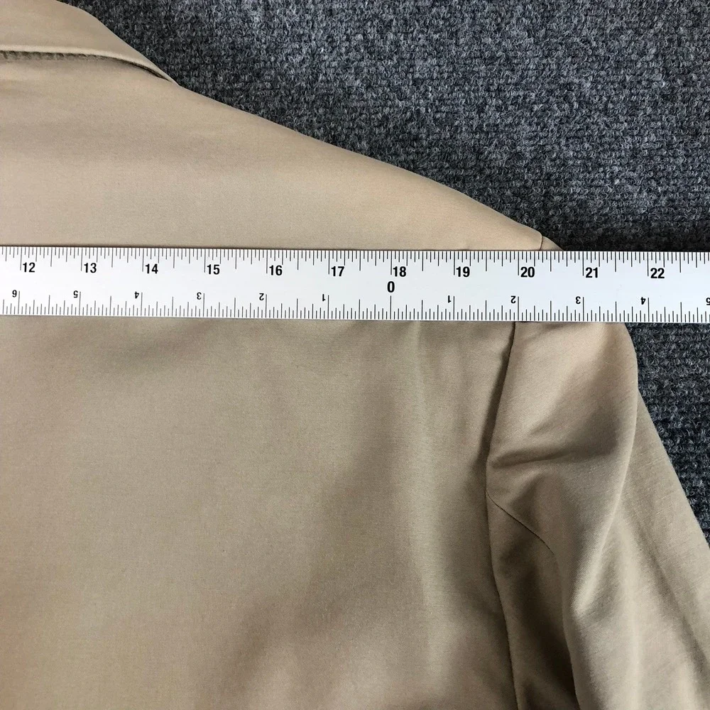 Nautica Mens‎ Beige Cotton Two Button Blazer Sport Coat Jacket